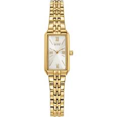 Citizen Watches Citizen Silhouette Eco-Drive Champagne & Gold-Tone