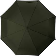 Khaki Pocket Umbrella - Black Border