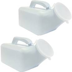 Dry Toilets BST Male camping outdoor emergency travel toilet urinal bottle twin pack 1000ml
