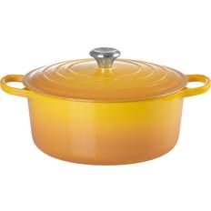 Creuset 6.7l Le Creuset Nectar Signature Cast Iron Round med lock 6.7 L 28 cm