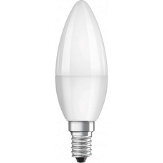 Vela Lámparas LED LEDVANCE Bombilla led e14 vela lm blanco cálido opaco