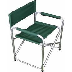 Verde Sillas de camping Redwood Folding Directors Canvas Garden Chair Green