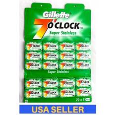 Gillette 7 O'Clock Super Stainless Dubbeleggade Rakblad 100-pack