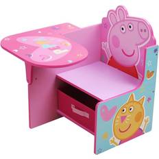 Chair Desk with Storage Bin