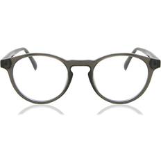 Ovale Écrans d'Ordinateur et Lunettes Anti Lumière Bleue SmartBuy Collection De Vue Cerclée Oval Plastique Transparentes Homme Lumière Bleue (Seulement Monture)