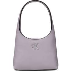 Borse a tracolla Calvin Klein Minimal Monogram Shoulder Bag - Viola