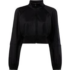 Reebok Women Outerwear Reebok High-neck Cropped Track Jacket