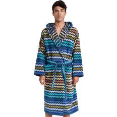 Cotton - Men Robes Missoni Warner Hooded Bathrobe