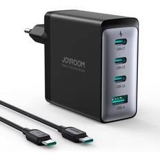 Joyroom GaN Ultrasnabb laddare, 100W med USB-C-kabel Svart
