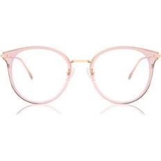 Ovale Écrans d'Ordinateur et Lunettes Anti Lumière Bleue SmartBuy Collection De Vue Cerclée Oval TR90 Marrons Homme Lumière Bleue (Seulement Monture)