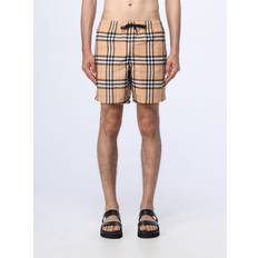 Burberry Uomo Costumi da bagno Burberry Martin Check Swim Shorts - Dusty Orange Men's