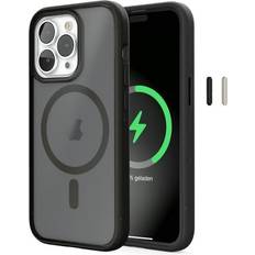 Woodcessories Clear Case MagSafe iPhone 14 Pro Matte Black