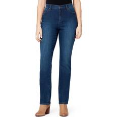 Gloria Vanderbilt Women's Classic Amanda High Rise Tapered Jean - Blue
