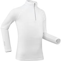 Kids's Thermal Ski Base Layer 1/2 Zip - White