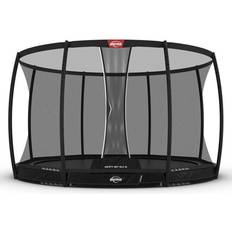 BERG Trampolin Champion InGround 430 Black inkl. Sicherheitsnetz Deluxe XL