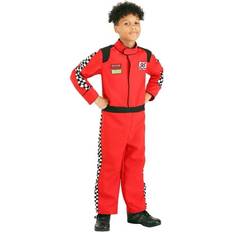 Fun Costumes Red Racer Jumpsuit Kid's Costume