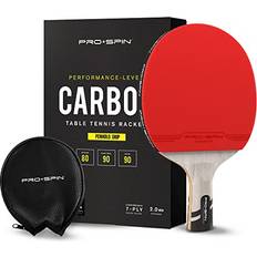 Table Tennis Blades Pro Spin Table Tennis Bat with Carbon Fibre