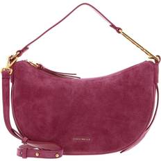 Coccinelle Priscilla Suede Shoulder bag pink