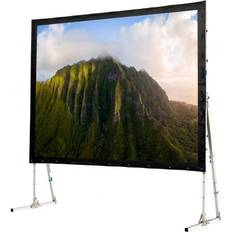 Projektionstücher WS Spalluto Gr fastfold leinwand 16:9, 266x150 cm, mattweiss, 1.0 gain