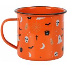 Émail Accessoires de cuisine Horror-Shop Halloween Emaille Tasse