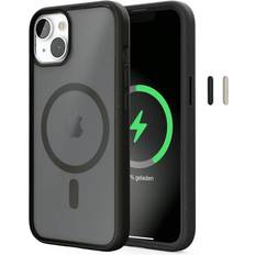 Woodcessories Clear Case MagSafe iPhone 14 Matte Black