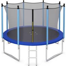 Trampolines Costway Outdoor Trampoline with Safety Closure Net-12 ft