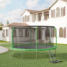 Trampolines Airzone Airzone Jump Premier Backyard Trampoline- 12ft Green/Green