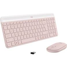 Logitech mk470 slim Logitech Slim Wireless Combo MK470 2.4 GHz Rose