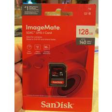 128 GB Memory Cards & USB Flash Drives SanDisk imagemate sdxc uhs-i card 128gb