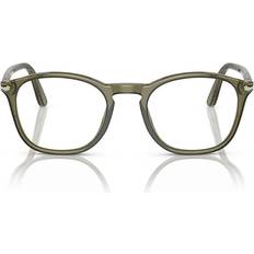 Persol PO3007V 1142 50 Briller Mænd Grøn 50mm