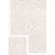 Gulvpuslespil, Terrazzo/Lys rosa