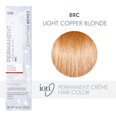 Copper blonde hair color ION Permanent Creme Hair Color 8RC Light Copper Blonde