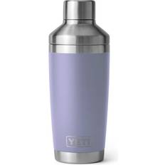 Silver Serving Yeti Rambler Water Bottle