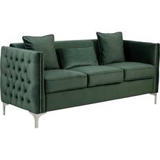 Lilola Home Bayberry Green Sofa 73" 3 Seater