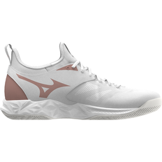 Textil Volleybollskor Mizuno Wave Dimension W - White/Rose/Snow White