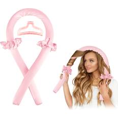 Shein 4pcs Solid Heatless Sleep Curler
