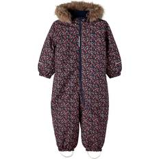 Florals Overalls Name It Snow10 Snowsuit - Dark Sapphire (13191539)