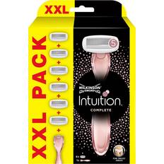Rasierer Wilkinson Sword Intuition Complete For Women Smooth Shave Razor Handle 6 Blade Refill,Pink, 1 stück 1er Pack