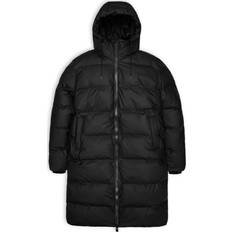 Alta Long Puffer Jacket - Black