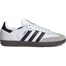 Adidas Laced Sneakers Adidas Samba OG W - Cloud White/Core Black/Clear Granite