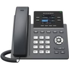 Grandstream Grandstream Networks GRP2612G IP-telefoner Svart 4 linjer LCD