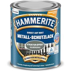 Hammerite Metallschutzlack Struktur-Effekt Metallfarbe Silber 0.75L