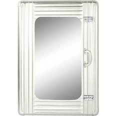 Square Mirrors Home ESPRIT ESPRIT Silver Wall Mirror 61x90cm