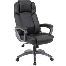 Home4you HOWARD Black Kontorsstol 123.5cm