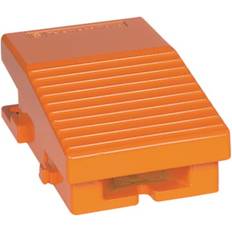 Rød Instrumentpedaler Schneider Electric Fodpedal Metal Uden Skærm Rød N/c n/o