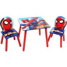 Spider man 2 Nixy Children Marvel Spider-man Wooden Table & 2 Chairs Set Children