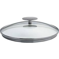 Compatible Lave-Vaisselle Couvercles CRISTEL En Verre Bombé Platine Mutine Fixe Taille 30 cm - Transparent Couvercle