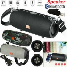Justop Black Portable Wireless Speaker