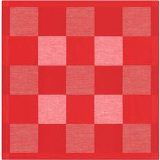 Ekelund Tessili Ekelund Linneväveri Schack 35x35 cm Tovagliolo di Stoffa Rosso (260x)