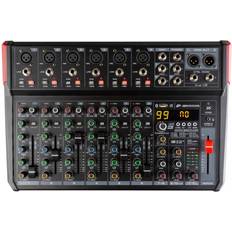 Mezcladores de estudio JB Systems LIVE-10 MEZCLADOR 10 ENTRADAS Y 8 CANALES
